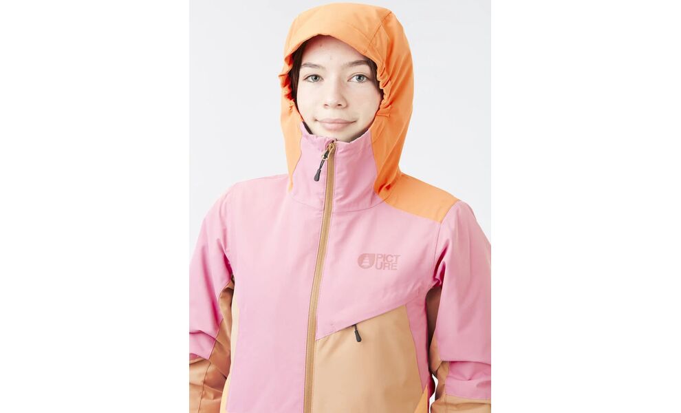 Лижна куртка дитяча Picture Organic Kamelya - KVT099 (Cashmere Rose), Колір виробника: Cashmere Rose, Розмір: 14, зображення 8