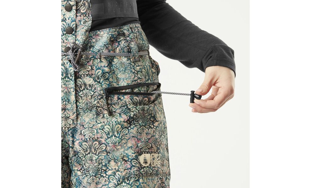 Лижні штани жіночі Picture Organic Treva Printed - WPT107 (Baroque), Колір виробника: Baroque, Розмір: L, зображення 9