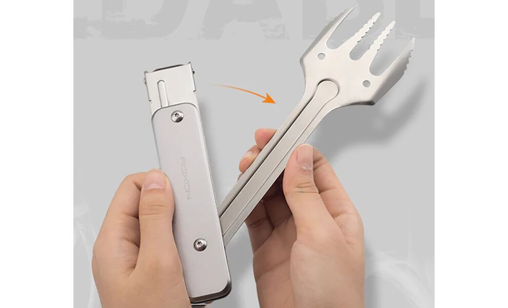 Набір лопаток для барбекю Roxon S602, зображення 6