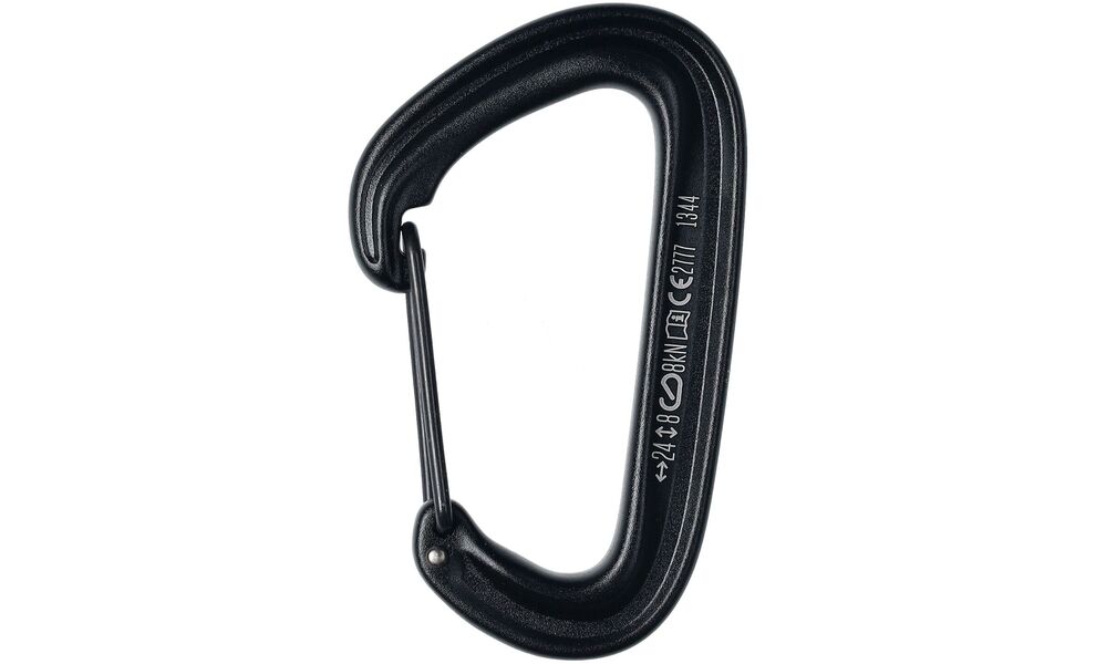 Карабін Black Diamond LiteWire (Black), Колір виробника: Black, зображення 2