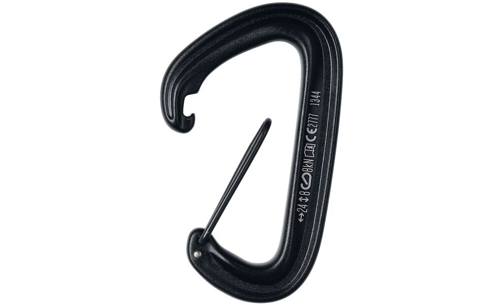 Карабін Black Diamond LiteWire (Black), Колір виробника: Black, зображення 3