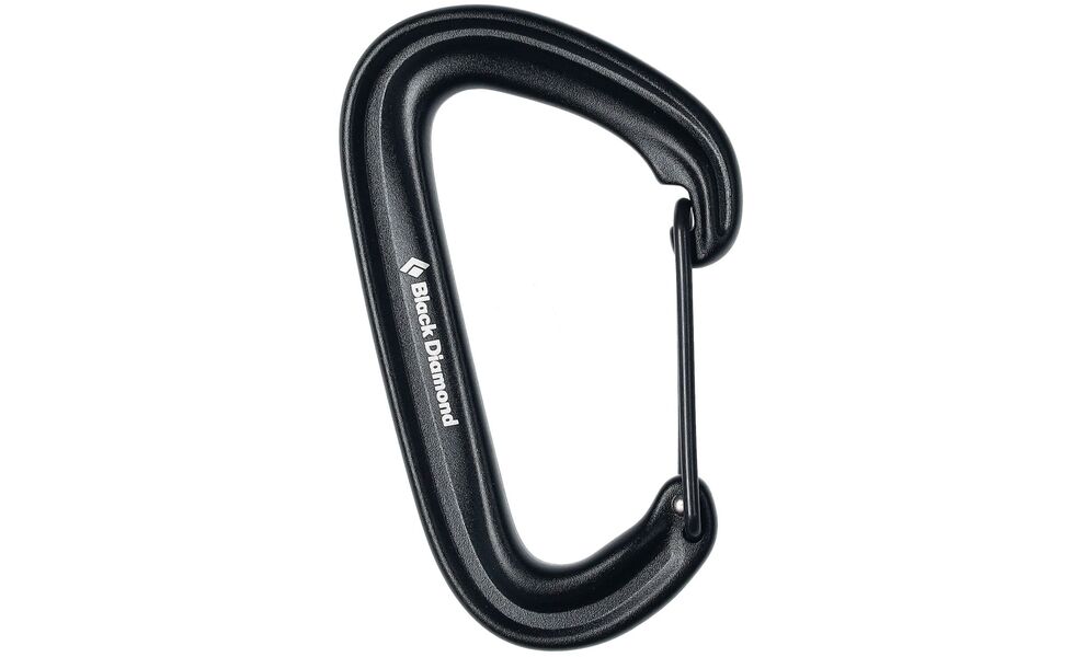Карабін Black Diamond LiteWire (Black), Колір виробника: Black, зображення 4