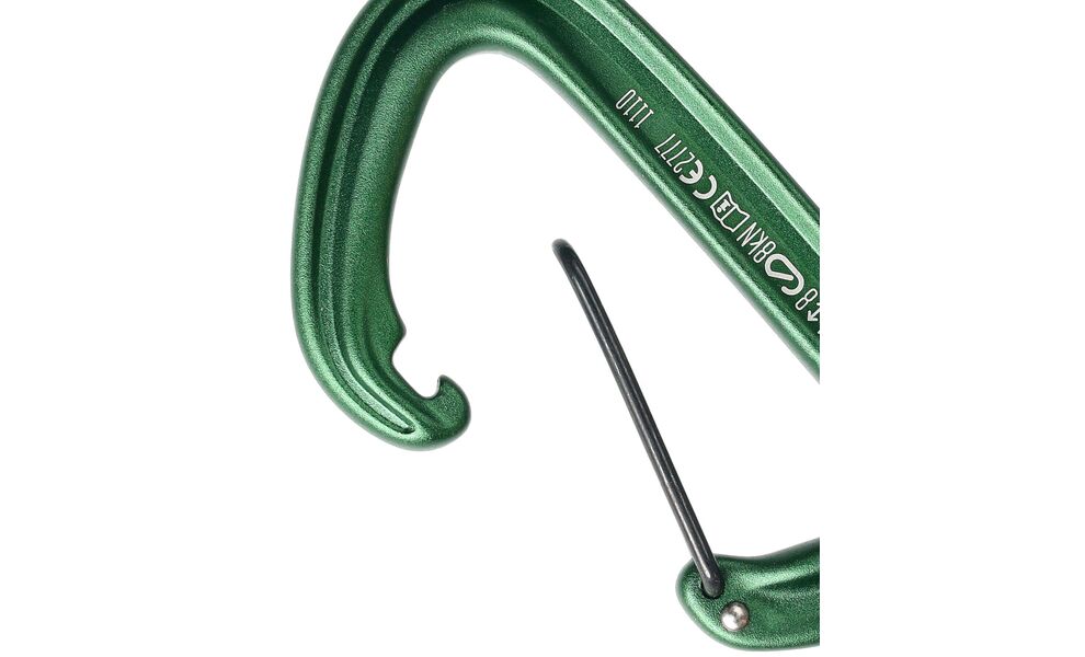 Карабін Black Diamond LiteWire (Green), Колір виробника: Green, зображення 5