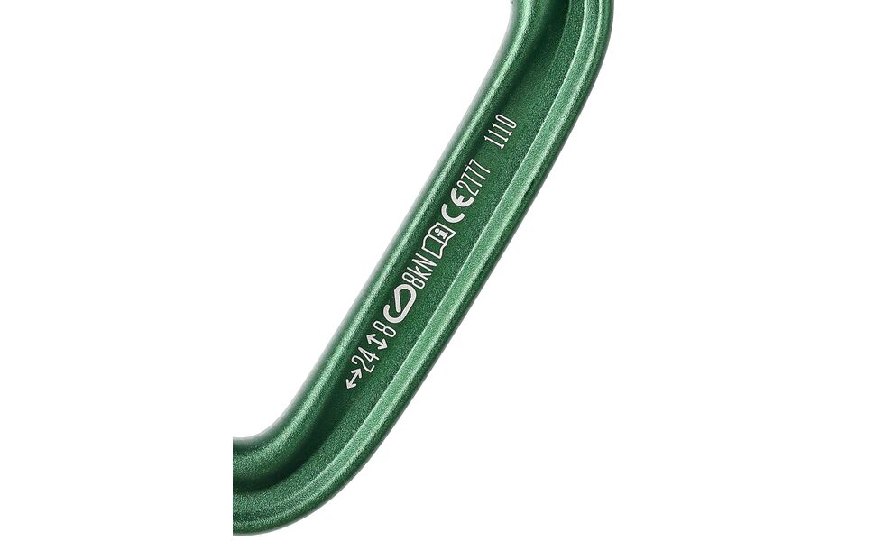 Карабін Black Diamond LiteWire (Green), Колір виробника: Green, зображення 6