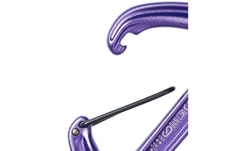 Карабін Black Diamond LiteWire (Purple), Колір виробника: Purple, зображення 3