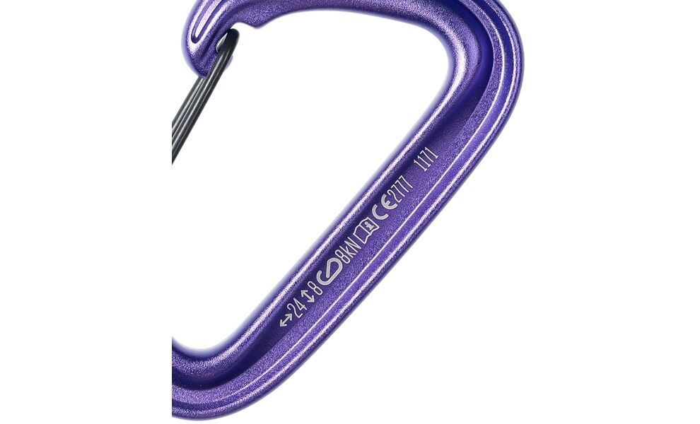 Карабін Black Diamond LiteWire (Purple), Колір виробника: Purple, зображення 4