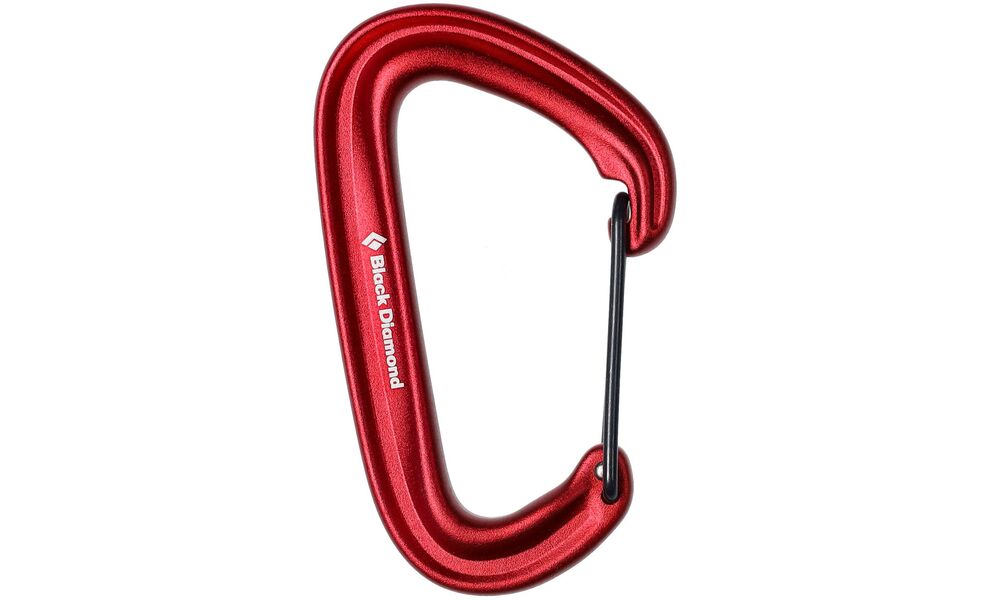 Карабін Black Diamond LiteWire (Red), Колір виробника: Red, зображення 2