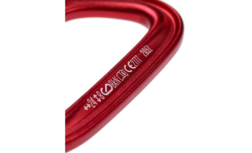 Карабін Black Diamond LiteWire (Red), Колір виробника: Red, зображення 4