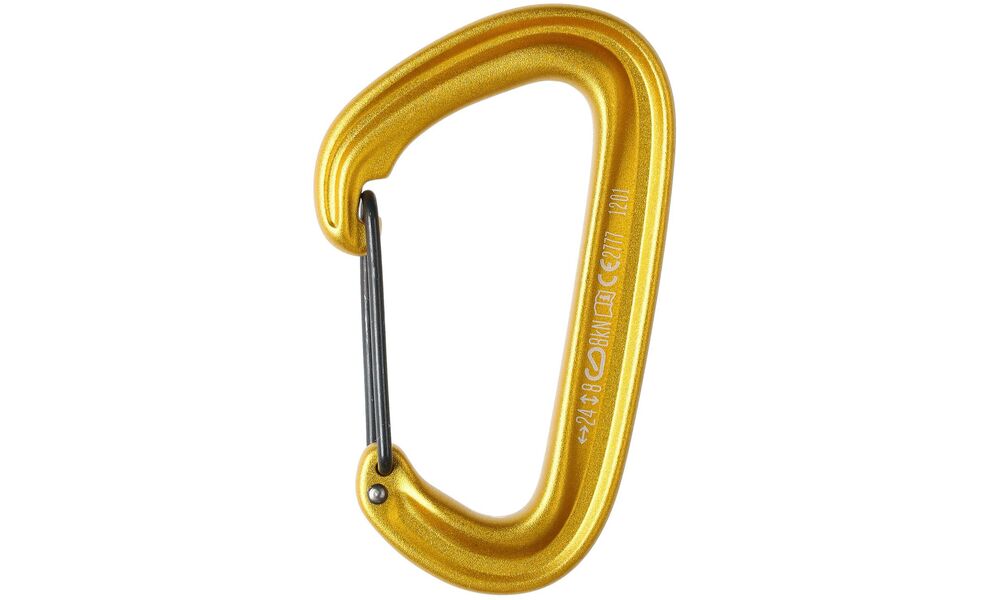 Карабін Black Diamond LiteWire (Yellow), Колір виробника: Yellow, зображення 2