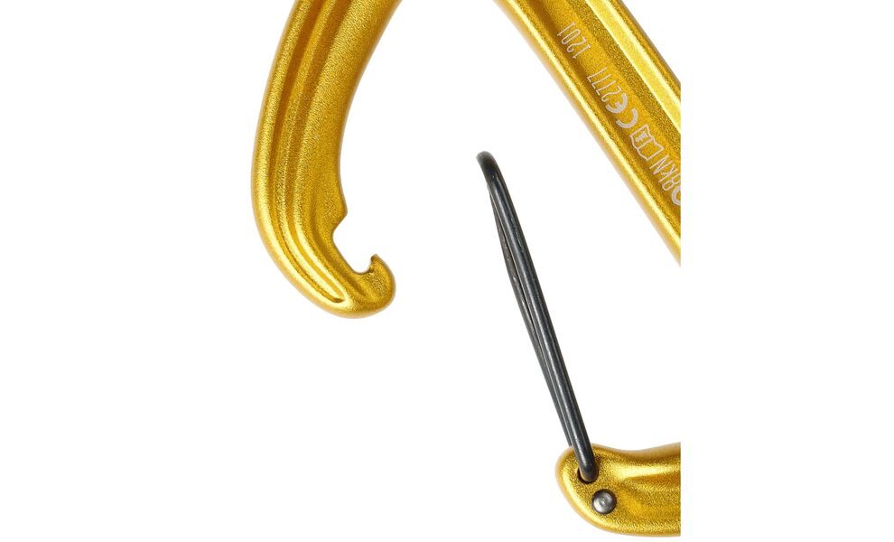 Карабін Black Diamond LiteWire (Yellow), Колір виробника: Yellow, зображення 4