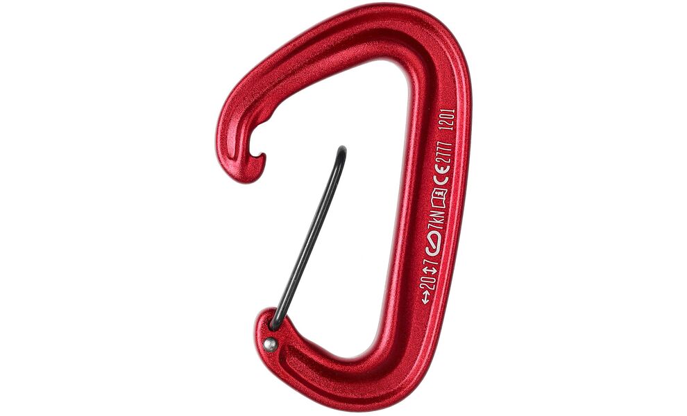 Карабін Black Diamond MiniWire (Red), Колір виробника: Red, зображення 3