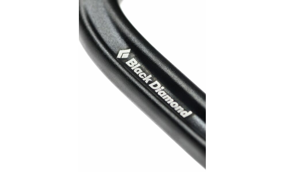 Карабін Black Diamond PearLock Screwgate (Black), Колір виробника: Black, зображення 6