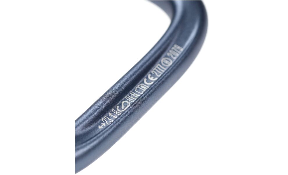 Карабін Black Diamond PearLock Screwgate (Grey), Колір виробника: Grey, зображення 5