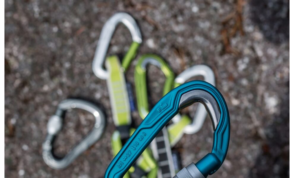 Карабін Edelrid Bulletproof Screw (Icemint), Колір виробника: Icemint, зображення 10