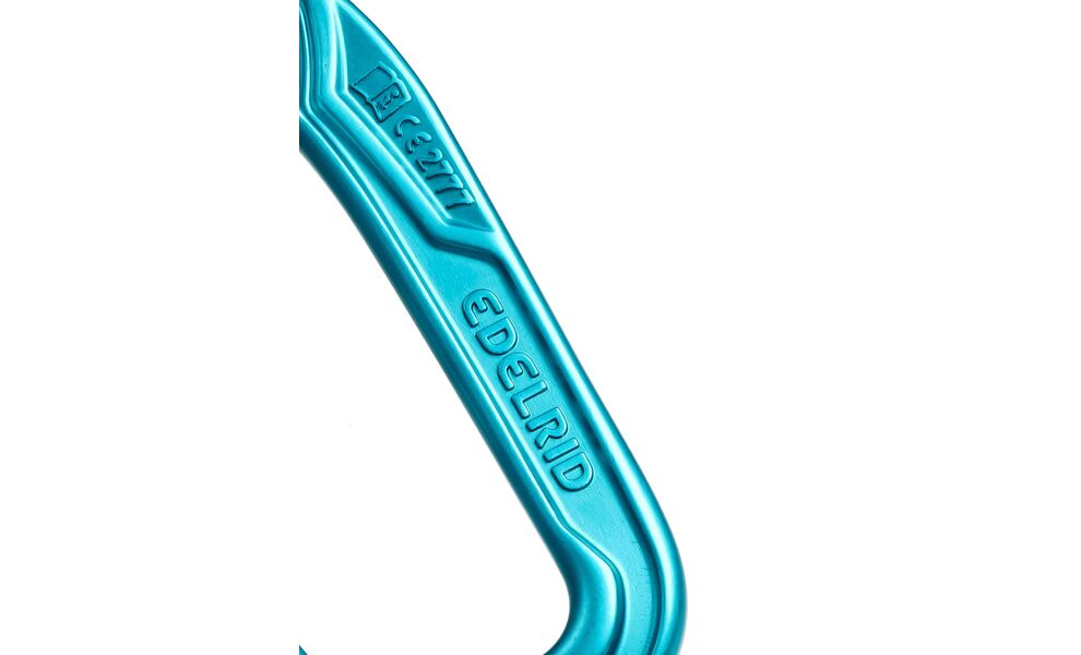 Карабін Edelrid Bulletproof Screw (Icemint), Колір виробника: Icemint, зображення 4