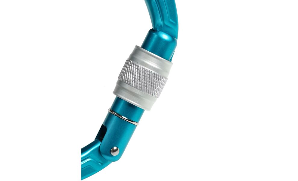 Карабін Edelrid Bulletproof Screw (Icemint), Колір виробника: Icemint, зображення 5