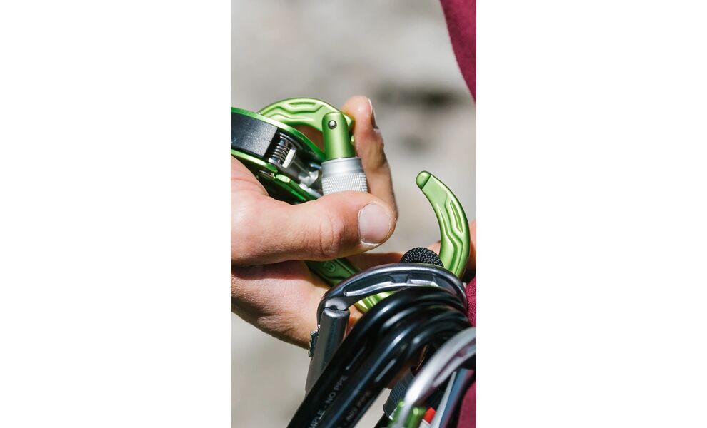 Карабін Edelrid HMS Bullet Screw (Oasis), Колір виробника: Oasis, зображення 3