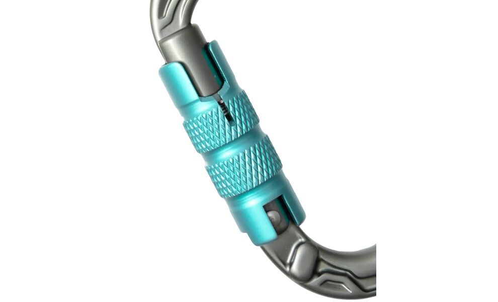 Карабін Edelrid HMS Bulletproof Triple (Slate), Колір виробника: Slate, зображення 2