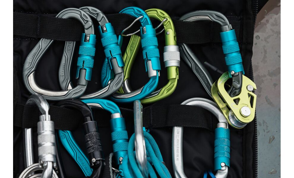 Карабін Edelrid HMS Bulletproof Triple (Slate), Колір виробника: Slate, зображення 4