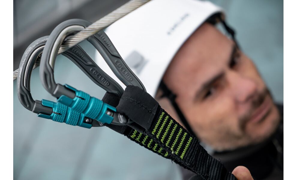 Карабін Edelrid HMS Bulletproof Triple (Slate), Колір виробника: Slate, зображення 9