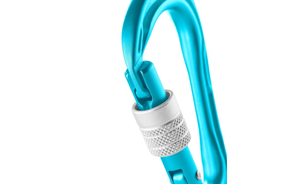 Карабін Edelrid HMS Strike Screw II (Icemint), Колір виробника: Icemint, зображення 2