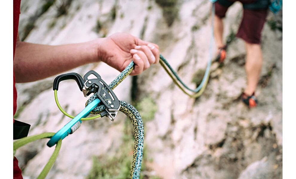 Карабін Edelrid HMS Strike Screw II (Icemint), Колір виробника: Icemint, зображення 5