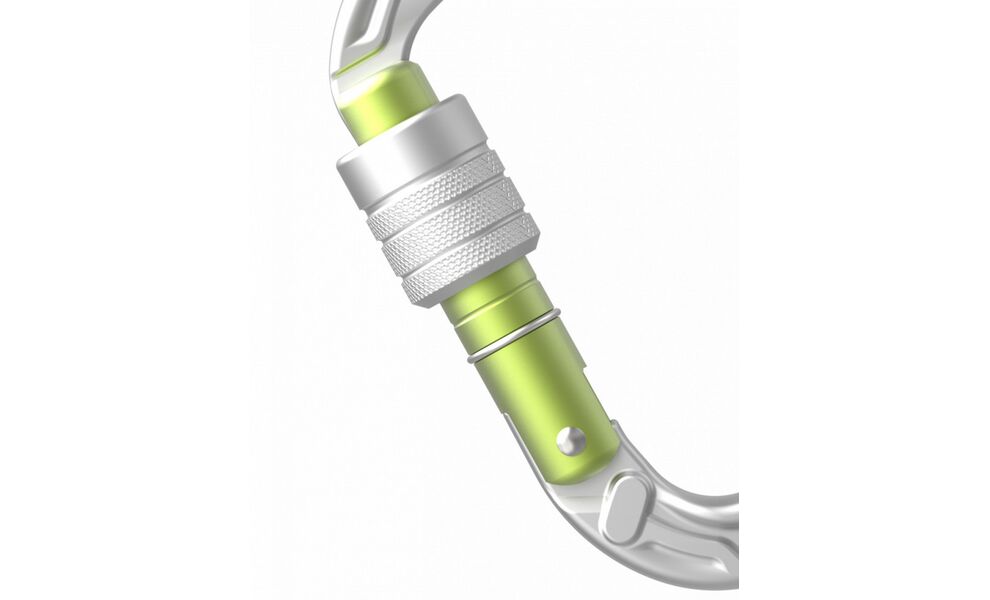 Карабін Edelrid HMS Strike Screw II (Silver), Колір виробника: Silver, зображення 3