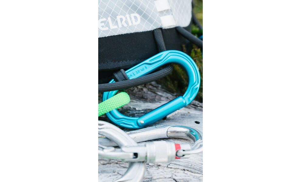 Карабін Edelrid Kiwi Slider (Icemint), Колір виробника: Icemint, зображення 3