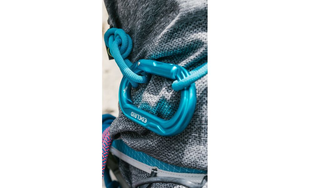 Карабін Edelrid Kiwi Slider (Icemint), Колір виробника: Icemint, зображення 4