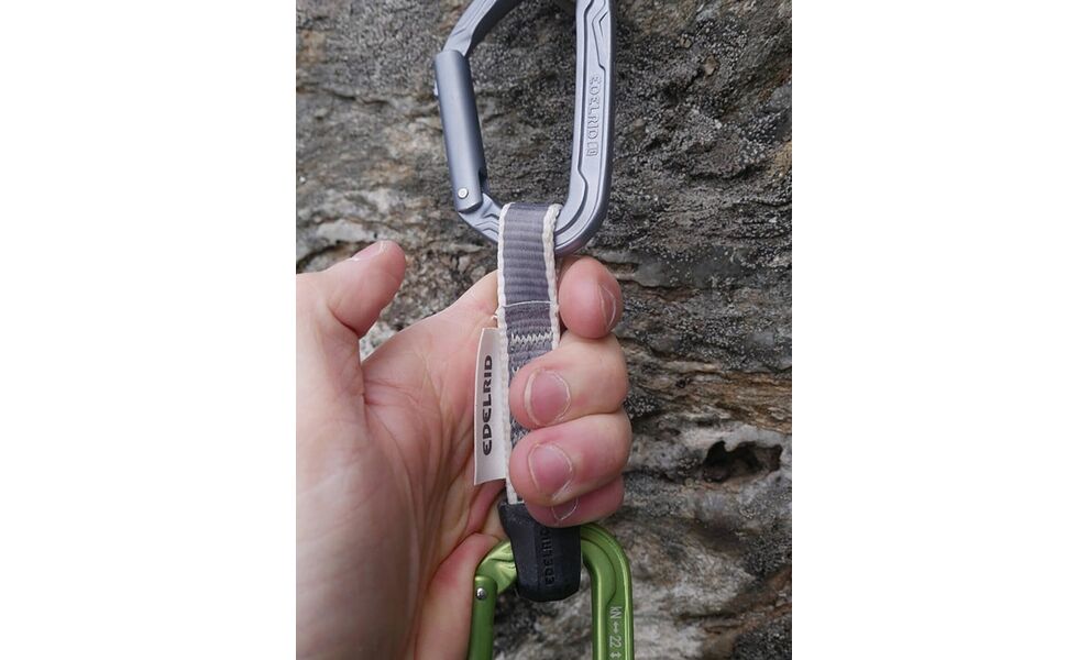 Карабін Edelrid Pure Straight III, Колір виробника: Slate, зображення 2