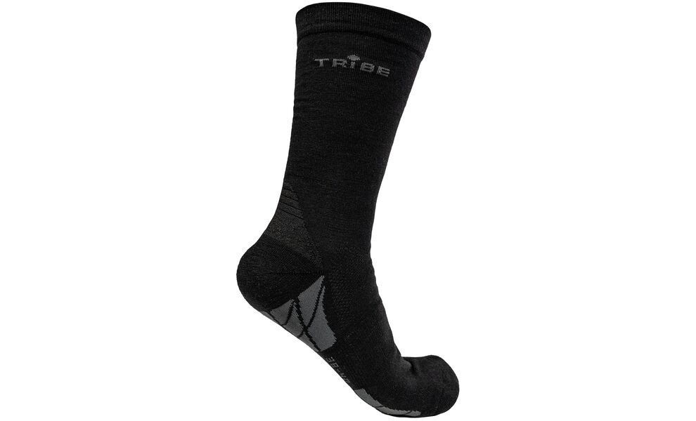 Трекінгові шкарпетки Tribe Merino Light (Black), Колір: Black, Розмір: EU 38-40, зображення 3