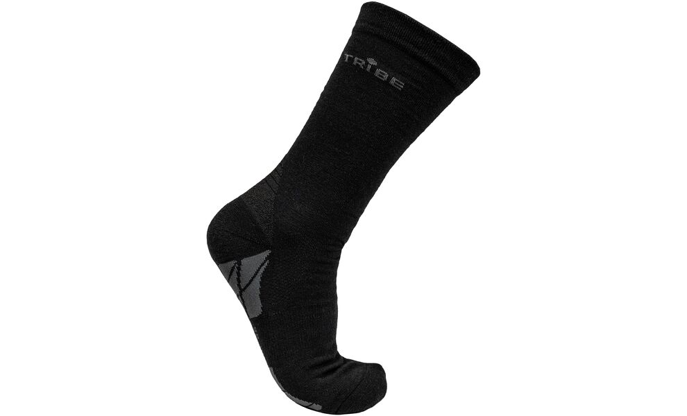 Трекінгові шкарпетки Tribe Merino Light (Black), Колір: Black, Розмір: EU 44-46, зображення 5