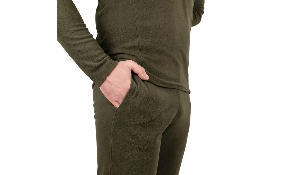 Комплект чоловічої термобілизни Tribe Microfleece (Olive), Колір виробника: Olive, Розмір виробника: 2XL, зображення 5