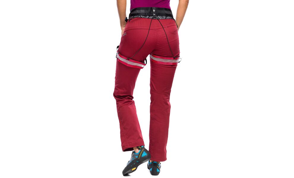 Страхувальна система Black Diamond Couloir LT - 651113 (Crimson/Black), Колір виробника: Crimson/Black, Тип розміру: L, зображення 7