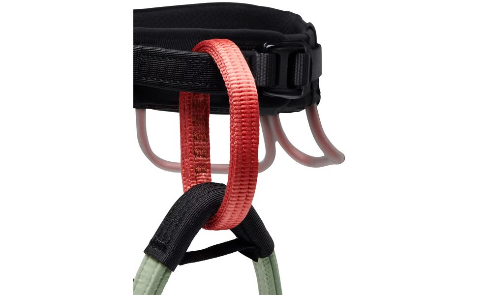 Страхувальна система Black Diamond Solution Women's - 651083 (Desert Sage), Колір виробника: Desert Sage, Тип розміру: M, зображення 3