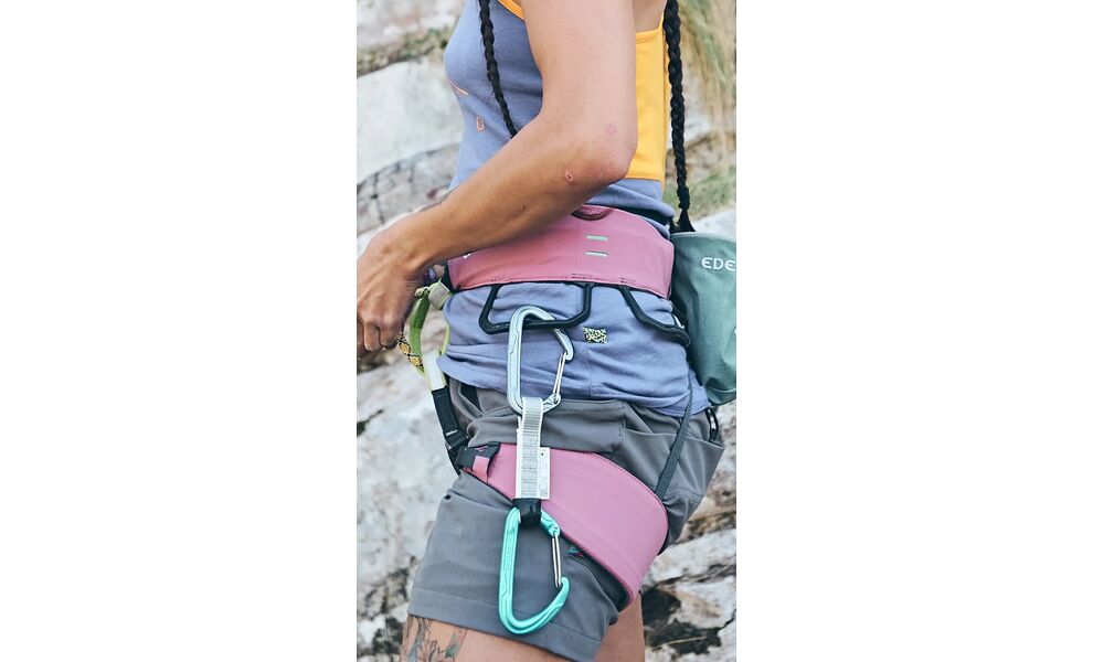 Страхувальна система Edelrid Autana II, Колір виробника: Raspberry, Тип розміру: XS, зображення 10