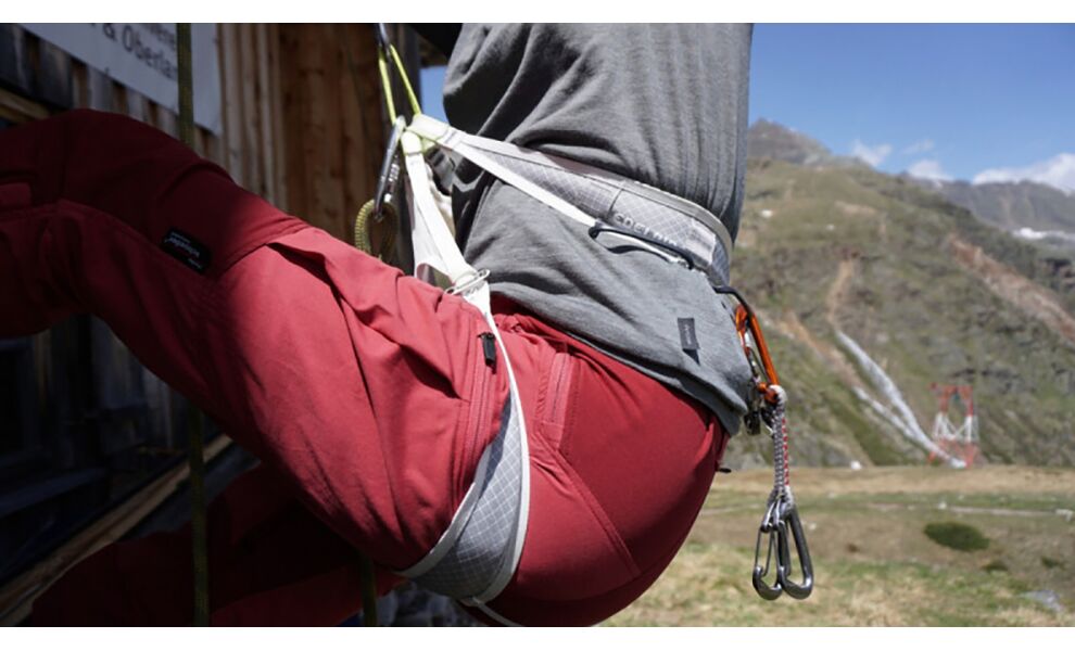 Страхувальна система Edelrid Prisma Guide, Колір виробника: Light Grey, Тип розміру: L, зображення 6