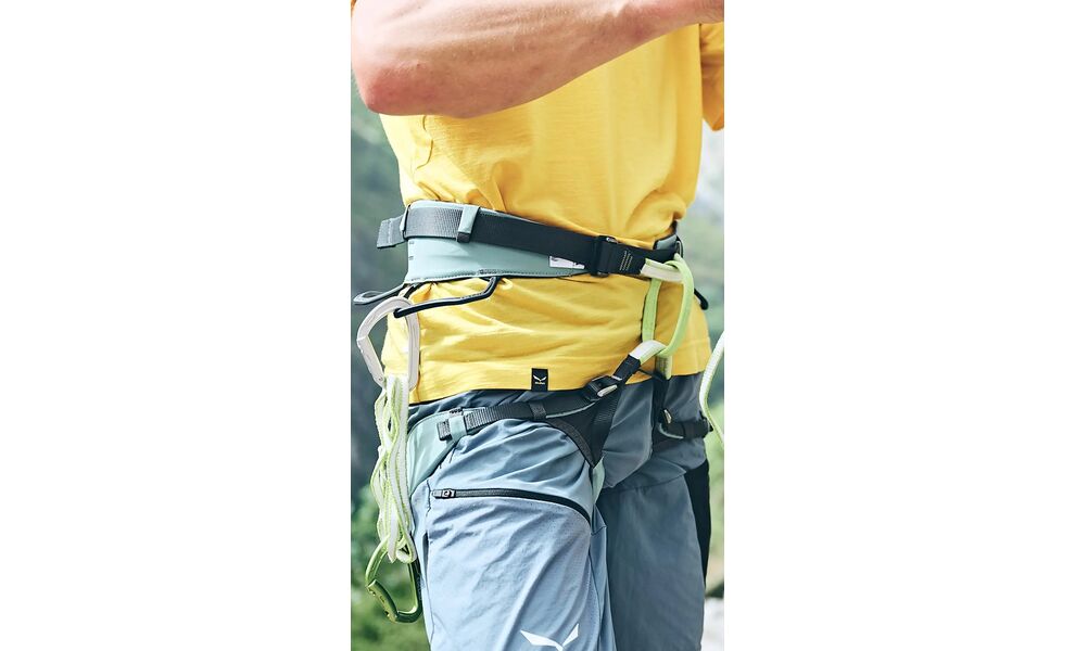 Страхувальна система Edelrid Sendero II, Колір виробника: Mineral Blue, Тип розміру: L, зображення 7