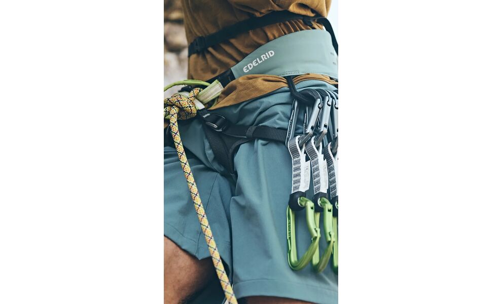 Страхувальна система Edelrid Sendero II, Колір виробника: Mineral Blue, Тип розміру: S, зображення 9