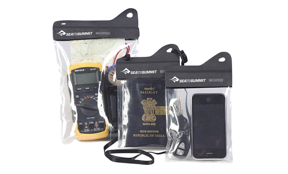 Гермопакет для документів Sea to Summit TPU Guide Accessory Case  - Medium (Black), 16,5x12 см, Тип розміру: Medium, Колір: Black, зображення 2