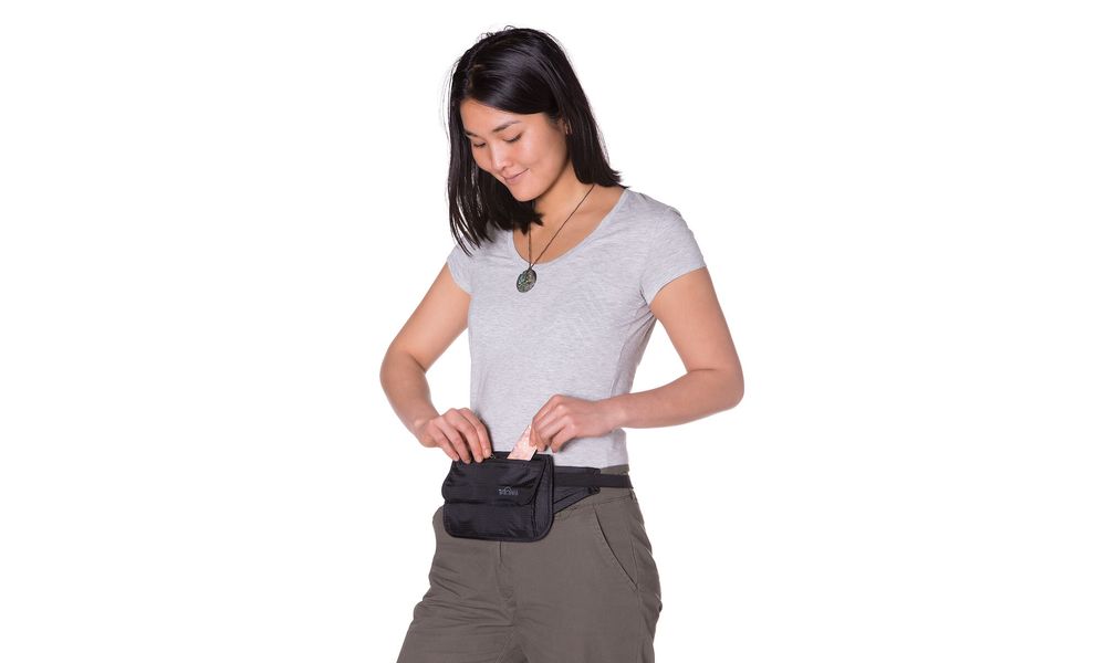 Гаманець на пояс Tatonka Skin Waist Pouch (Black), Колір виробника: Black, зображення 6