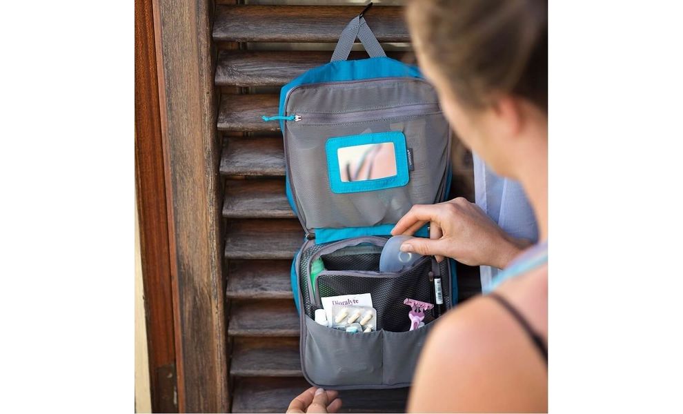 Косметичка Lifeventure Wash Bag - Small (Grey), Тип розміру: Small, Колір: Grey, зображення 5