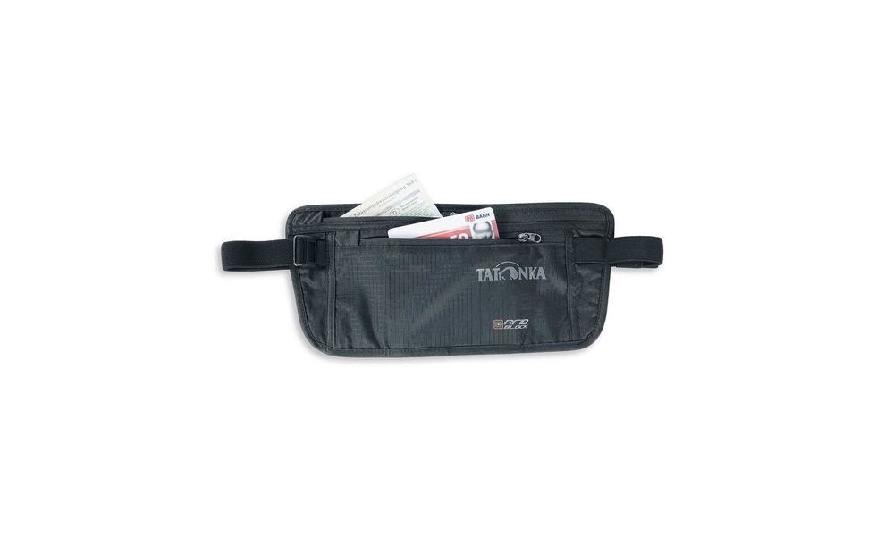 Гаманець на пояс Tatonka Skin Moneybelt Int RFID (Black), Колір виробника: Black, зображення 3