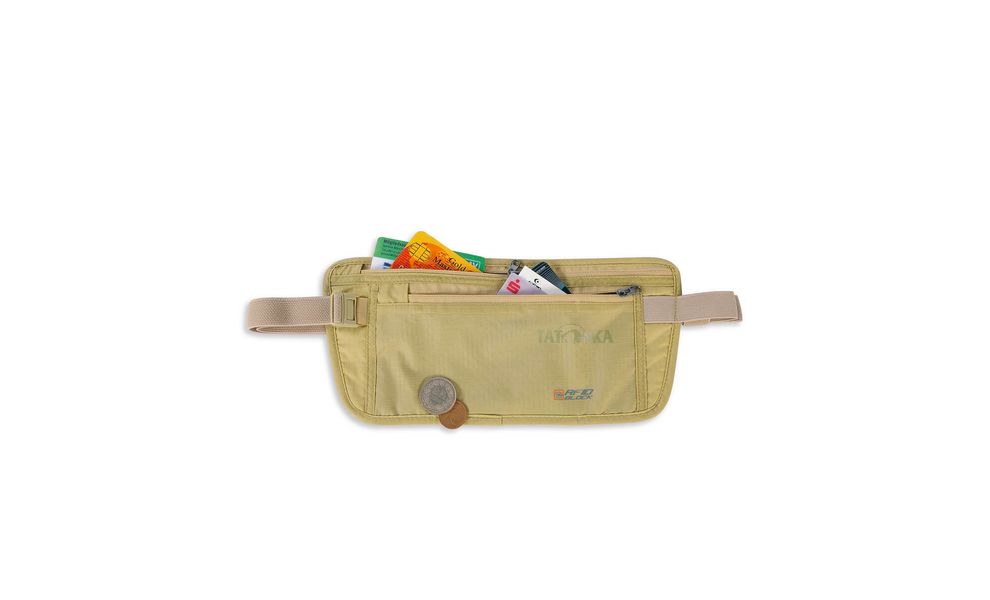 Гаманець на пояс Tatonka Skin Moneybelt Int RFID (Natural), Колір виробника: Natural, зображення 3
