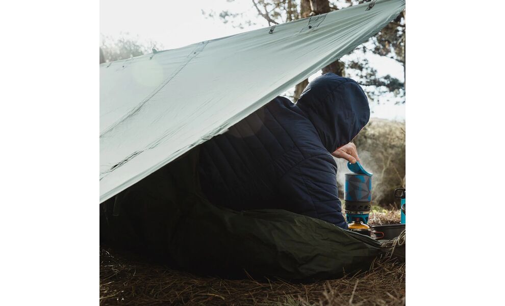 Туристичний тент Highlander Basha (Olive), 250x170 см, Розмір: 250x170, Колір виробника: Olive, зображення 11