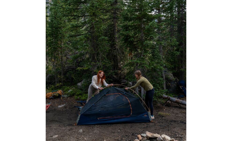 2-місний намет Kelty Late Start 2: двошаровий, Кількість місць: 2, Колір: Grey-Navy, зображення 12