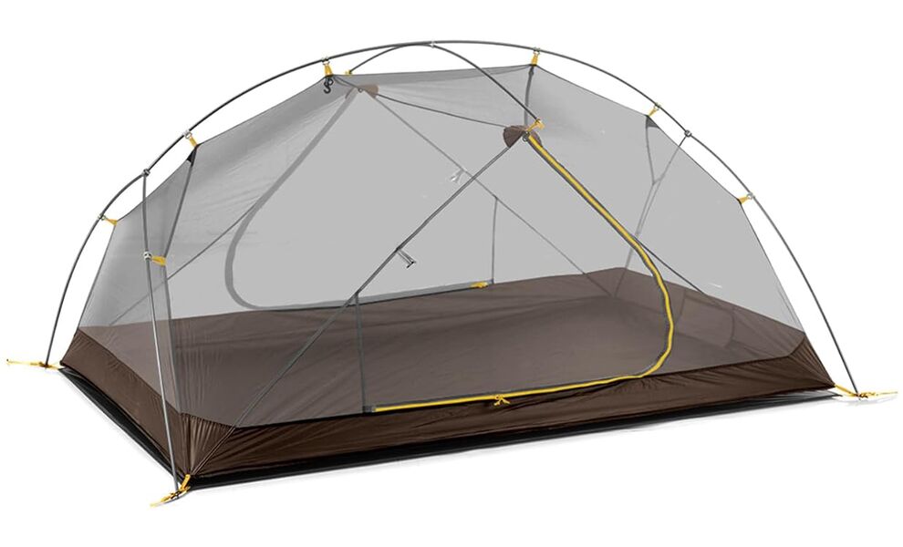 2-місний ультралегкий намет Naturehike NH17T007-M Mongar 2 - 210T (Forest Green): двошаровий, Кількість місць: 2, Колір: Forest Green, зображення 4