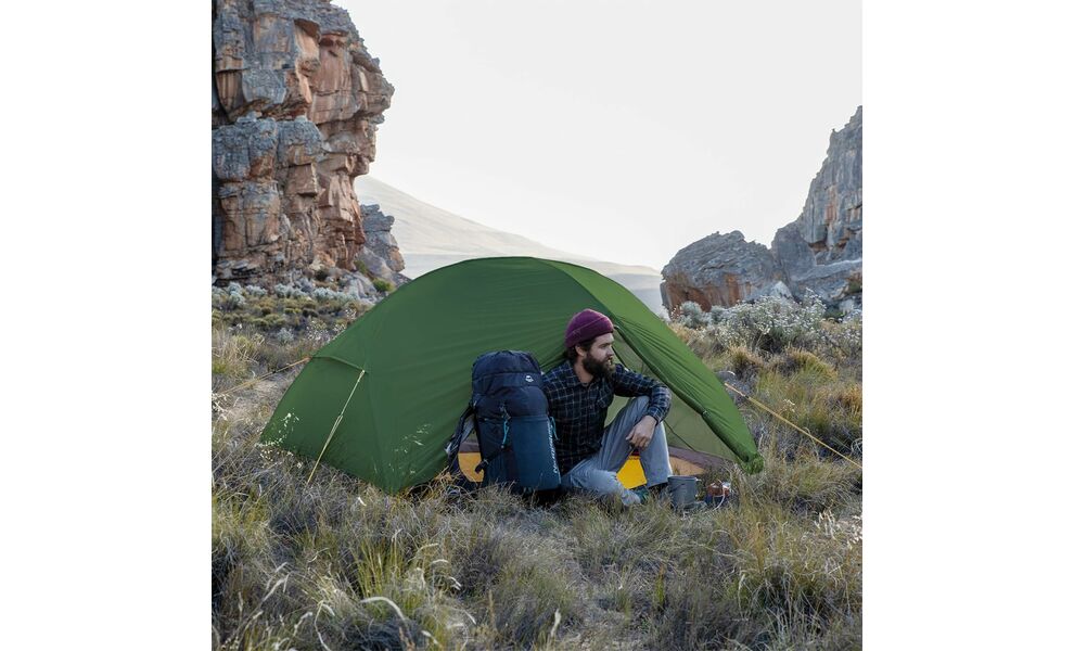 2-місний ультралегкий намет Naturehike NH17T007-M Mongar 2 - 210T (Forest Green): двошаровий, Кількість місць: 2, Колір: Forest Green, зображення 10