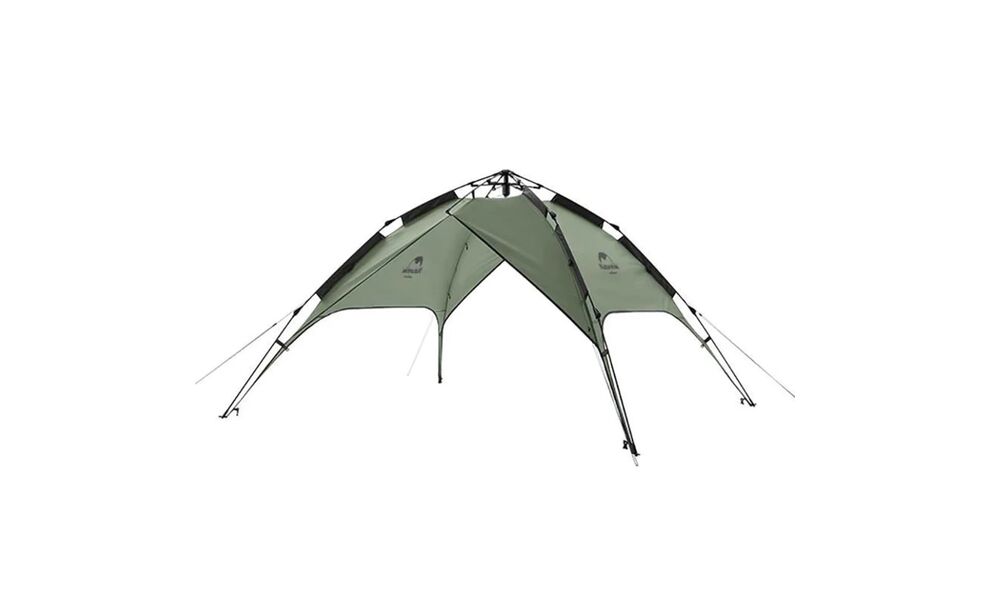 3-місний автоматичний намет Naturehike NH21ZP008 Pop Up 3: двошаровий, Кількість місць: 3, Колір: Green, зображення 4