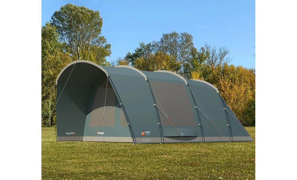 5-місний кемпінговий намет Vango Harris 500, Кількість місць: 5, Колір: Mineral Green, зображення 3